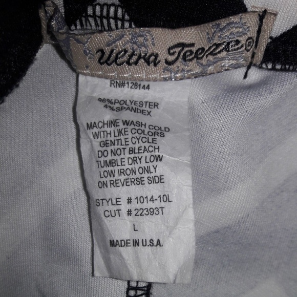 Ultra Teeze Women's Bodycon Spandex Skirt Sz L - Picture 8 of 8